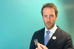 Interventional cardiologist, Gareth Morgan, MD, and the newly FDA-approved G-Armor Stent.