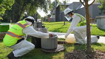 Sampling wastewater can be time-intensive.