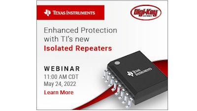The webinar will be presented by TI’s Alfred Chong and Brian Lin.