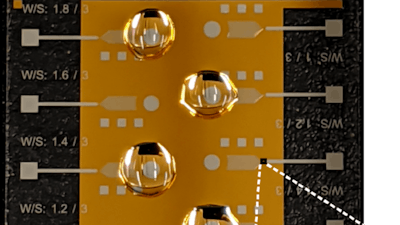 A University of Minnesota Twin Cities research team has developed a new microfluidic chip for diagnosing diseases that uses a minimal number of components and can be powered wirelessly by a smartphone.