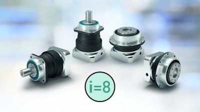 Neugart now also offers the ratio i=8 for precision gearboxes with helical gearing.