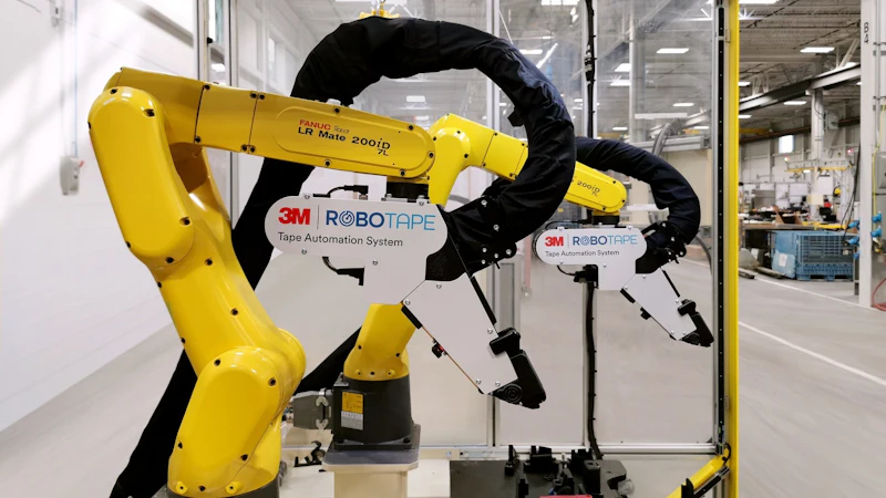3M, Innovative Automation Unveil Robotic Tape System | Design and ...