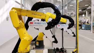 The RoboTape design can be integrated onto small or large industrial robots or cobots.