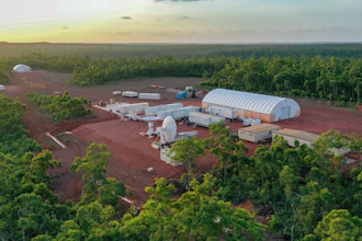 The Arnhem Space Centre is seen on the Gove Peninsula in Australia's Northern Territory May 2, 2022. NASA will launch a research rocket from remote northern Australia this month in the agency's first launch from a commercial facility outside the United States.