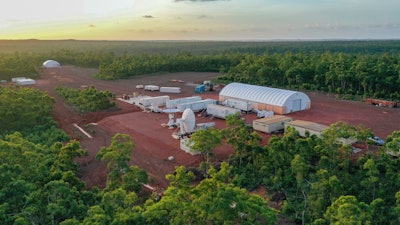 The Arnhem Space Centre is seen on the Gove Peninsula in Australia's Northern Territory May 2, 2022. NASA will launch a research rocket from remote northern Australia this month in the agency's first launch from a commercial facility outside the United States.