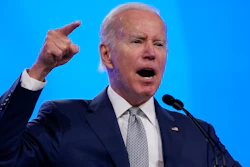 President Joe Biden addresses the AFL-CIO convention, Tuesday, June 14, 2022, in Philadelphia.