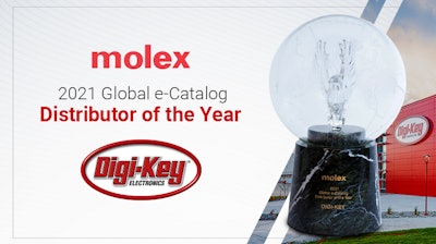 This is the fourth time that Digi-Key has won the award.
