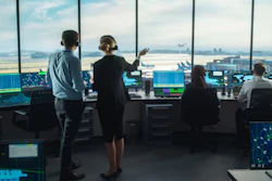 The remote tower uses cameras, real-time video and other features, allowing air traffic controllers to remotely accomplish the duties they would previously have carried out in a traditional control tower.
