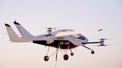 Full-scale AIR ONE prototype completes successful hover test.