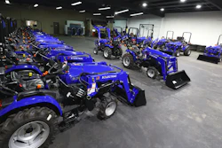 The primary production at Nolan Manufacturing is Solectrac's e25 electric tractor.