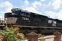 A Norfolk Southern railroad, Hickory, N.C., May 2018.