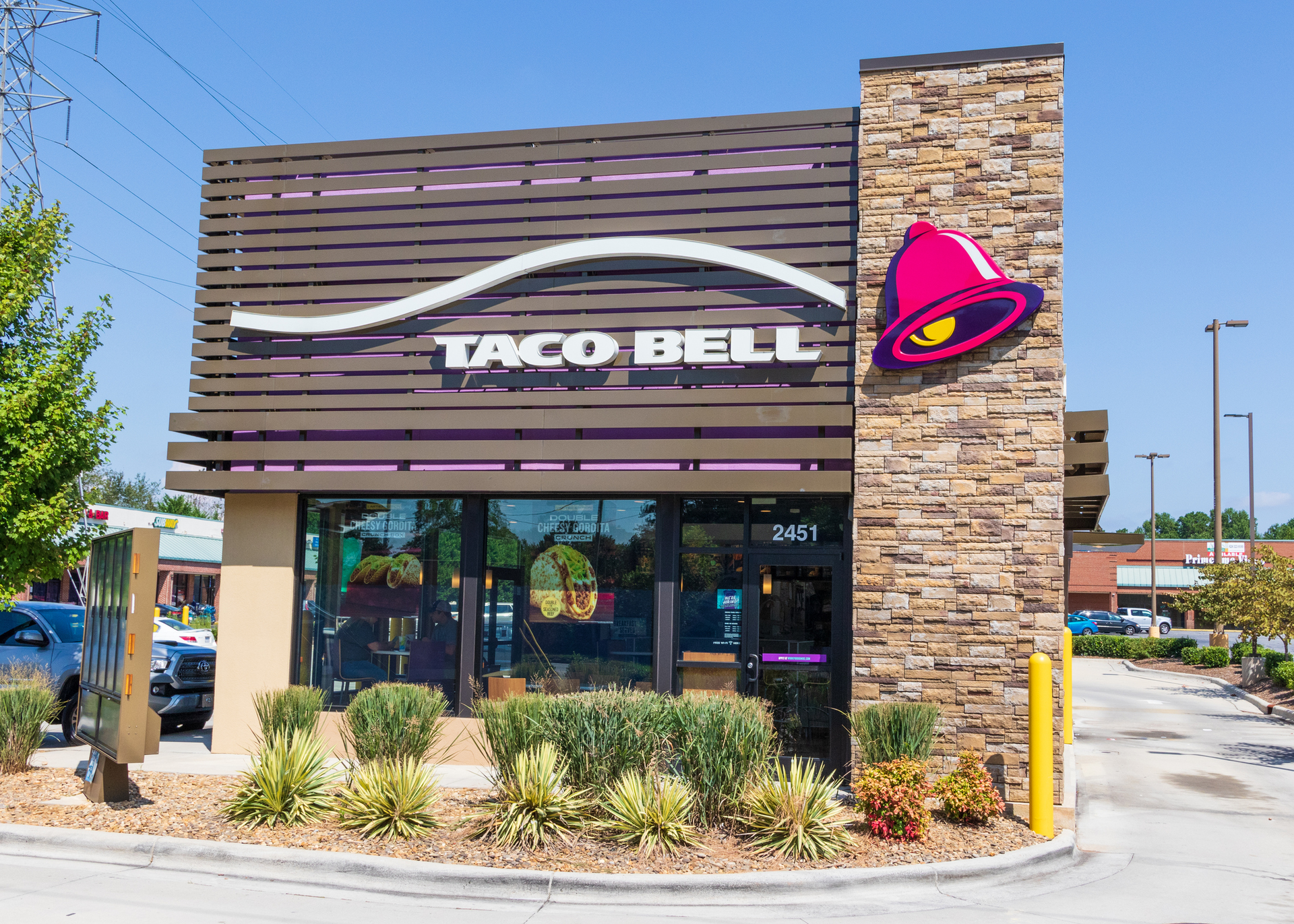 Taco Bell restaurant, Hickory, N.C., Sept. 2018.