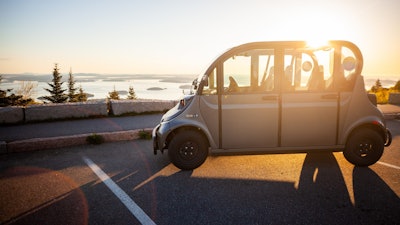 Acadia Gem Vehicle In Acadia National Park