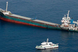 A Japanese chemical tanker ship crashed into the cargo ship off the coast of southwestern Japan, the coast guard said Saturday.