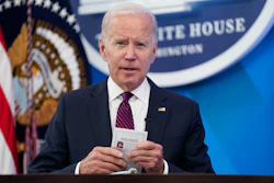 President Joe Biden speaks about the American Rescue Plan during an event in the South Court Auditorium on the White House campus, Friday, Sept. 2, 2022, in Washington.
