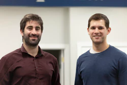 This 2018 photo provided by Amylyx shows the company's co-founders Joshua Cohen, left, and Justin Klee in Cambridge, Mass. on Sept. 2, 2022.