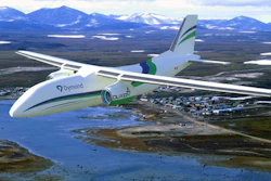 Duxion’s eJet motors provide zero emission propulsion on Dymond’s unmanned cargo aircraft