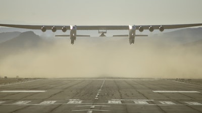 Stratolaunch Roc Aircraft Takes Off From Mojave Air And Space Port