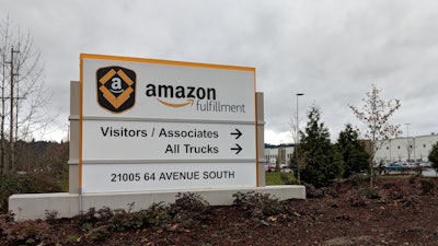 Amazon campus in Kent, Wash.