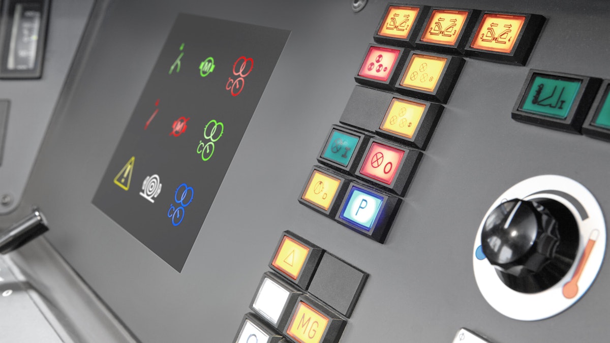 Multi-Legend Alarm Indicator Panel From: EAO | Design and Development Today