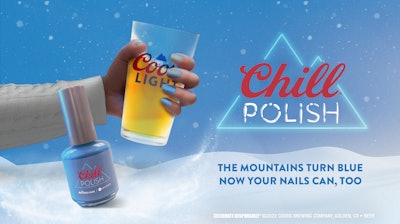 Coors Light Chill Polish