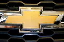 The Chevrolet logo is displayed at the 2020 Pittsburgh International Auto Show Thursday, Feb.13, 2020 in Pittsburgh. General Motors is recalling more than 825,000 SUVs and cars in the U.S. and Canada, Wednesday, Dec. 14, 2022, because the daytime running lights may not turn off when the headlights are on. The recall covers certain 2022 and 2023 Cadillac Escalade, Chevrolet Silverado 1500, Chevrolet Suburban and Tahoe, GMC Sierra 1500, and GMC Yukon SUVs. Also included are Cadillac CT4s and CT5s from the 2020 to 2023 model years, as well as Buick Envisions from 2021 to 2023.