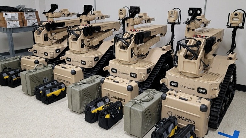 U.S. Air Force Receives First of 100 New Bomb Disposal Robots | Design ...