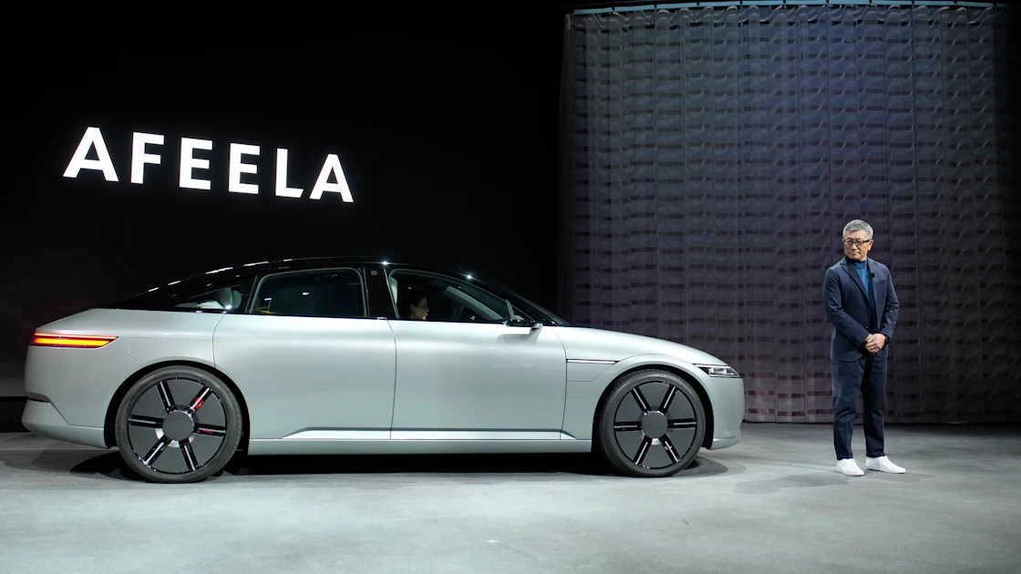 Sony Prototype Sony Unveils Prototype EV, Afeela, to Be Made with Honda | Design and ...