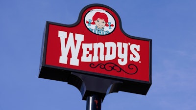 Wendy's restaurant, Des Moines, Iowa, Feb. 25, 2021.