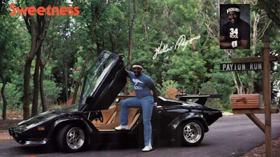 Lbi Limited Sweetness Standing Next To His Countach 5000 S