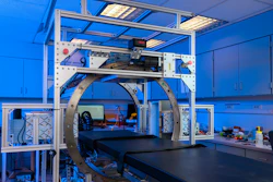 Radiology researcher Raymond Raylman with the WVU Cancer Institute developed a prototype of a scanner that could improve identification of head and neck cancers.
