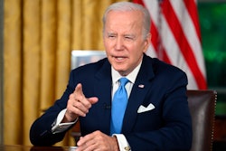 President Joe Biden addresses the nation on the budget deal that lifts the federal debt limit and averts a U.S. government default, from the Oval Office of the White House in Washington, Friday, June 2, 2023.