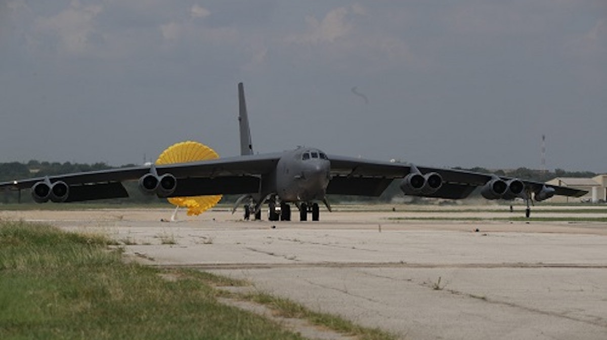 Why the Air Force sometimes uses explosives to start up B-52 bombers