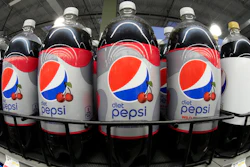 Diet Pepsi Wild Cherry is displayed at a market in Pittsburgh on Thursday, Jan. 26, 2023.