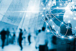 Digital Global Business Network Connection And People Walking In The City With Technology Design 917493152 3809x2618