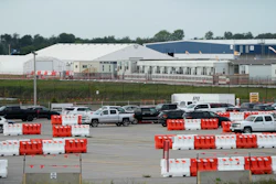 A Microsoft data center is seen near Interstate 35, Tuesday, Sept. 5, 2023, in West Des Moines, Iowa.