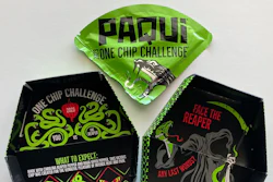 A package of Paqui One Chip Challenge spicy tortilla chips is seen on Thursday, Sept. 7, 2023, in Boston.