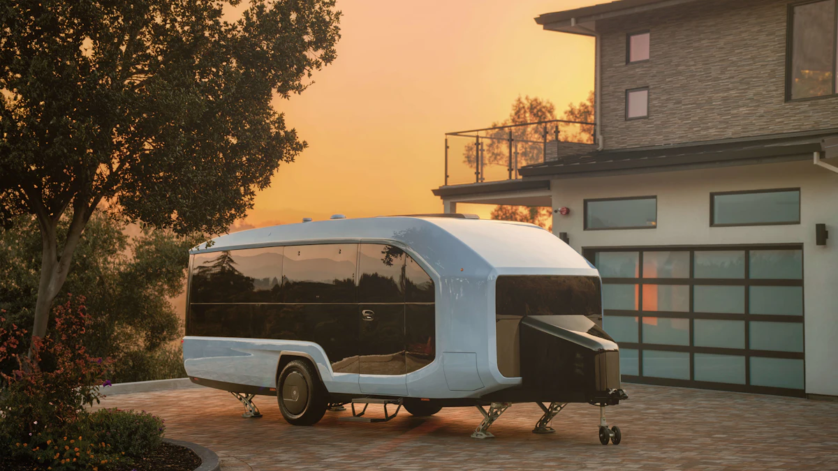 Startup Debuts Self-Propelled Electric RV with Solar Panels | Design ...