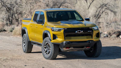 This photo provided by Chevrolet shows the 2023 Colorado ZR2.