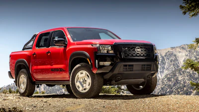 This photo provided by Nissan shows the 2024 Frontier Hardbody Edition.