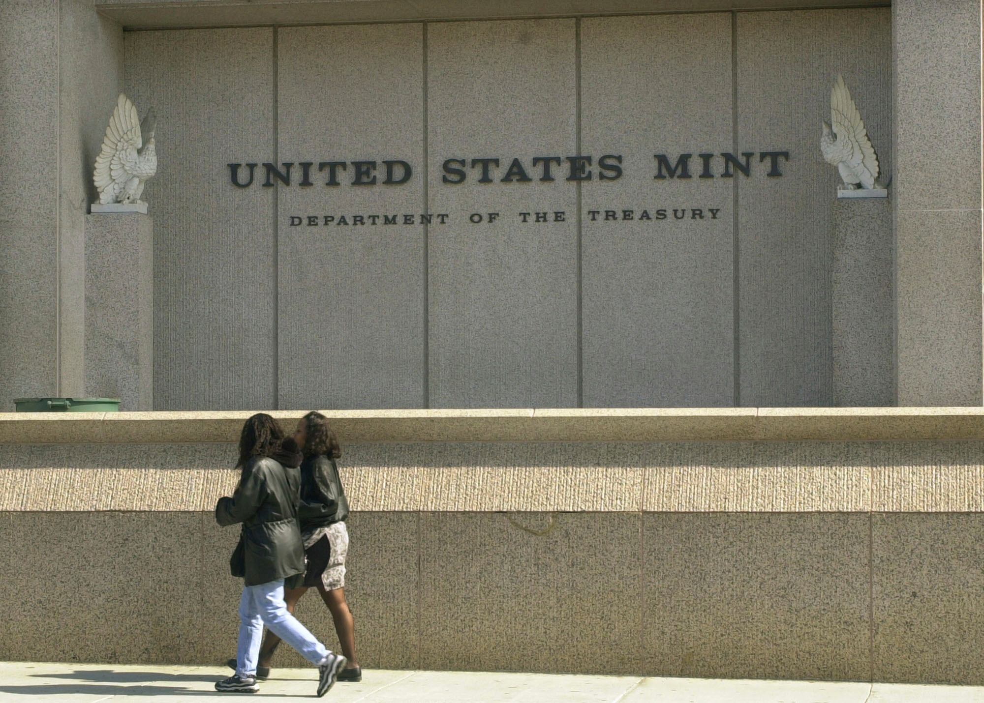 The United States Mint is seen, March 1, 2002, in Philadelphia.