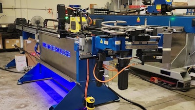 All Form-Line machines use Rexroth servo drives and servomotors to drive all axes, which helps Tube-Line deliver machines that can handle extremely tight precision and tolerances.