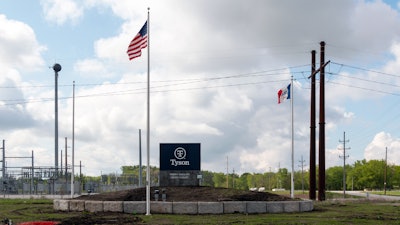 Tyson plant in Perry, Iowa.