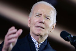 President Joe Biden speaks about his economic agenda at the Wisconsin Black Chamber of Commerce, Wednesday, Dec. 20, 2023, in Milwaukee.