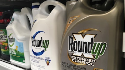 Containers of Roundup at a store in San Francisco, Feb. 24, 2019.