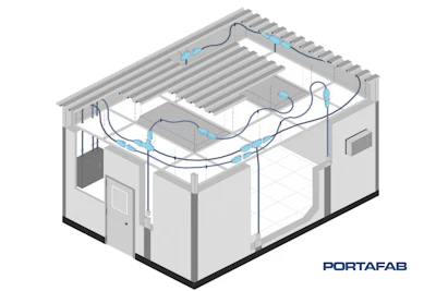Many modular offices and buildings can be outfitted with modular electrical systems that further reduce the need for highly skilled electricians.