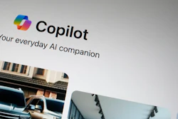 A Copilot page showing the incorporation of AI technology is shown in London, Tuesday, Feb. 13, 2024.