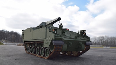 Bae Systems Has Delivered A First In Its Kind Armored Multi Purpose Vehicle Turreted Mortar Prototy