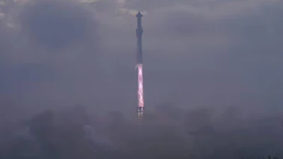 SpaceX’s Starship rocket, the most powerful commercial rocket.
