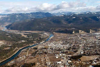 The town of Libby, Mont., is seen Feb. 17, 2010. Thousands of people have been sickened and hundreds killed by asbestos contamination in the Libby area. Most of the contamination has been cleaned up but the long latency period of asbestos-related diseases means people continue to get diagnosed with illnesses.